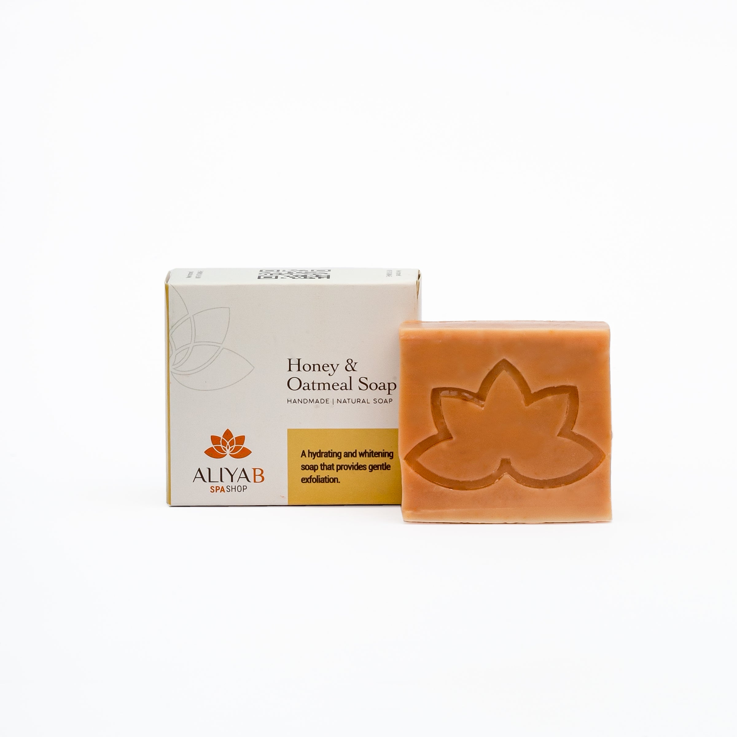 Honey & Oatmeal Soap: Nourishing Cleanser (100g)
