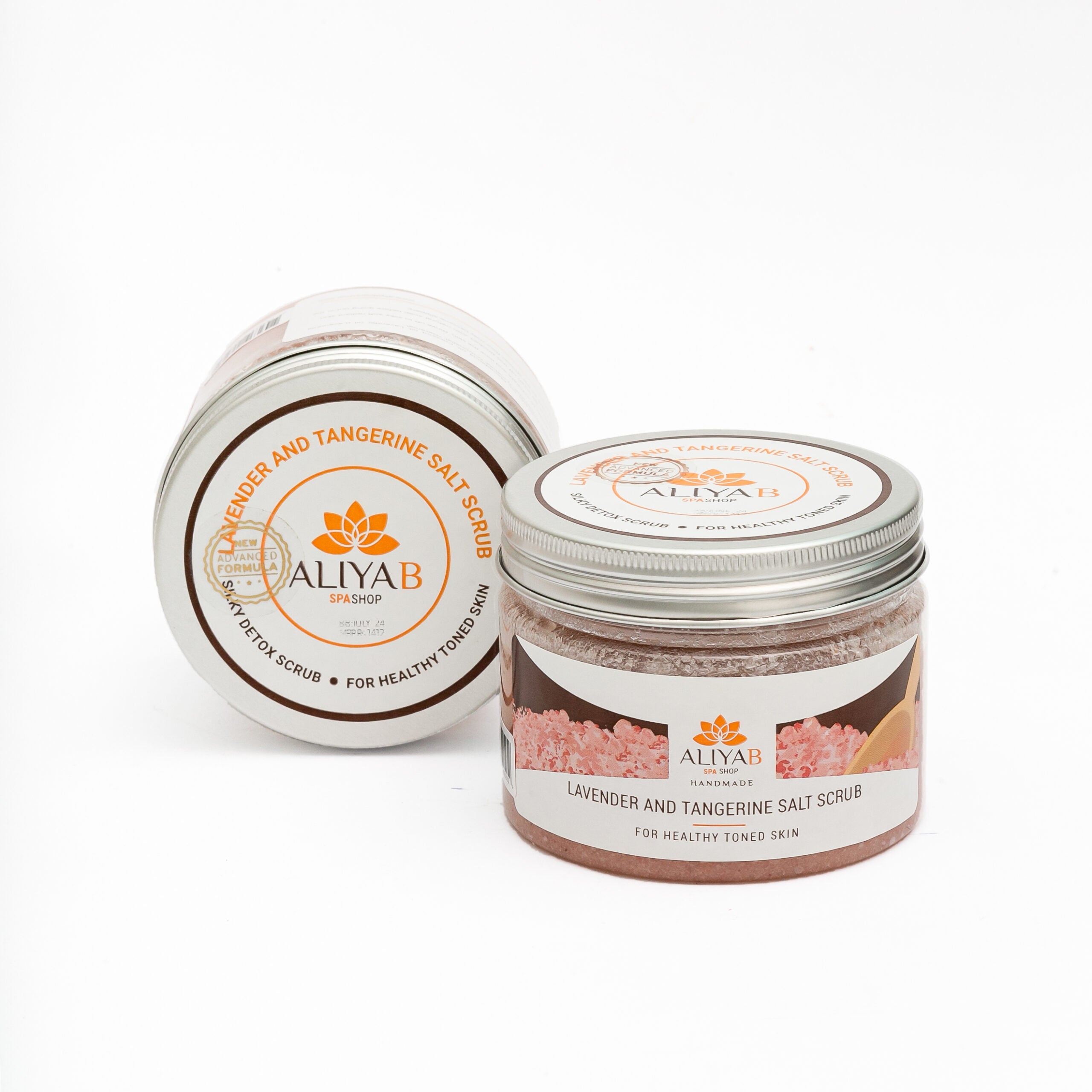 Lavender And Tangerine Salt Scrub (300g)