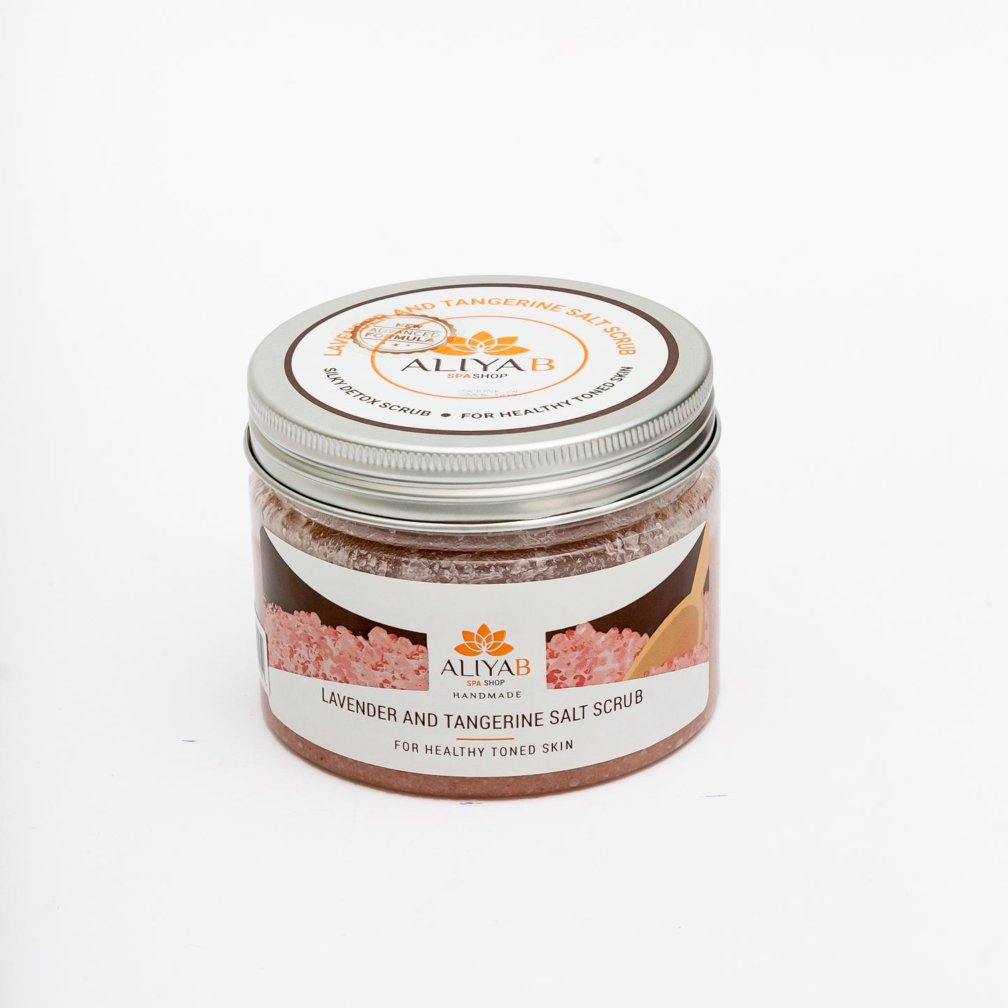 Lavender And Tangerine Salt Scrub (300g)