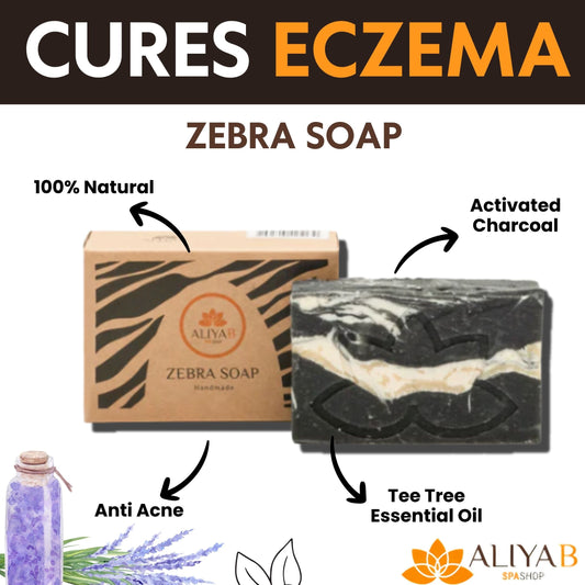 Zebra Soap with Tea Tree and Lavender (85g)