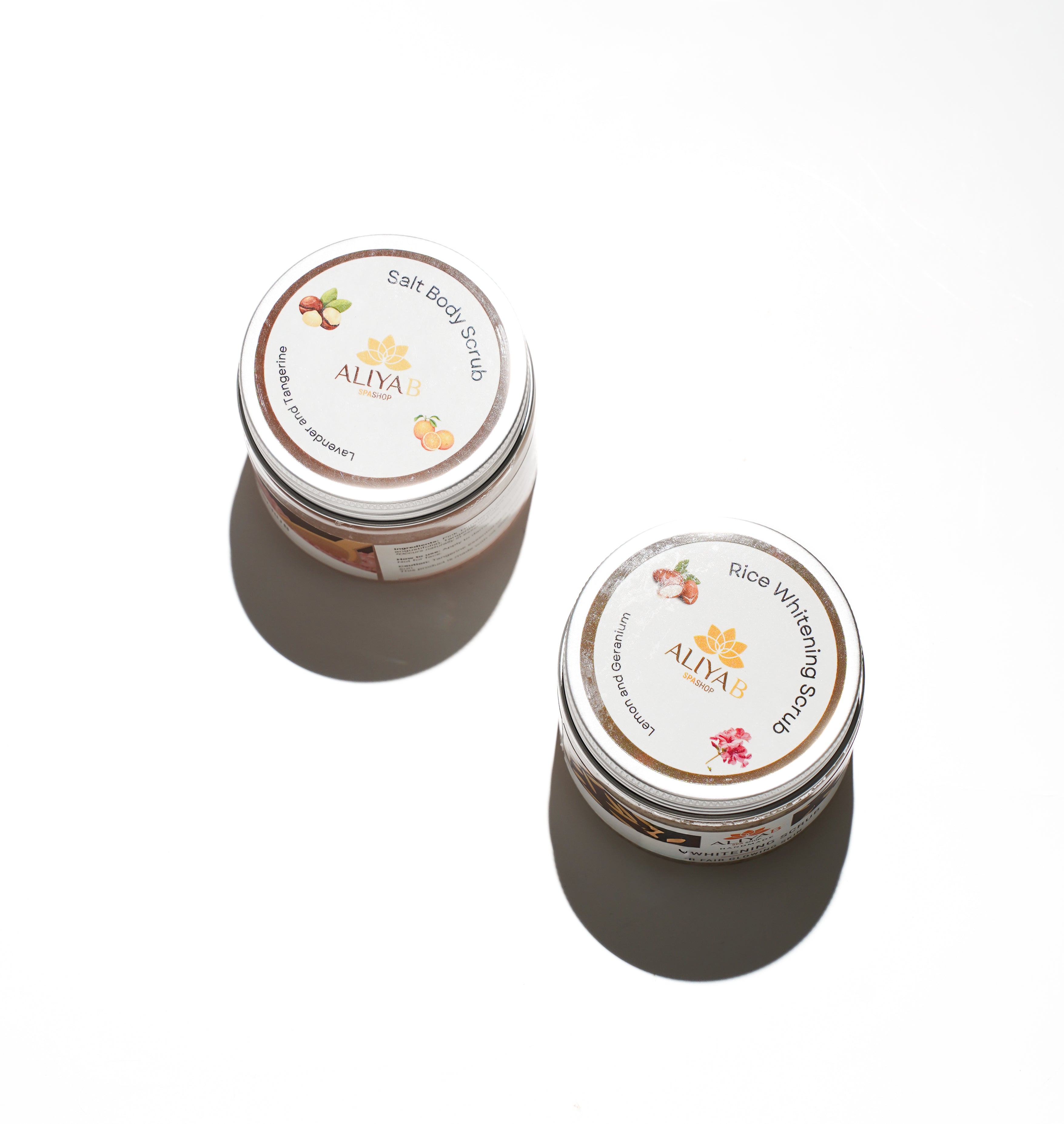 Lavender And Tangerine Salt Scrub (150g)